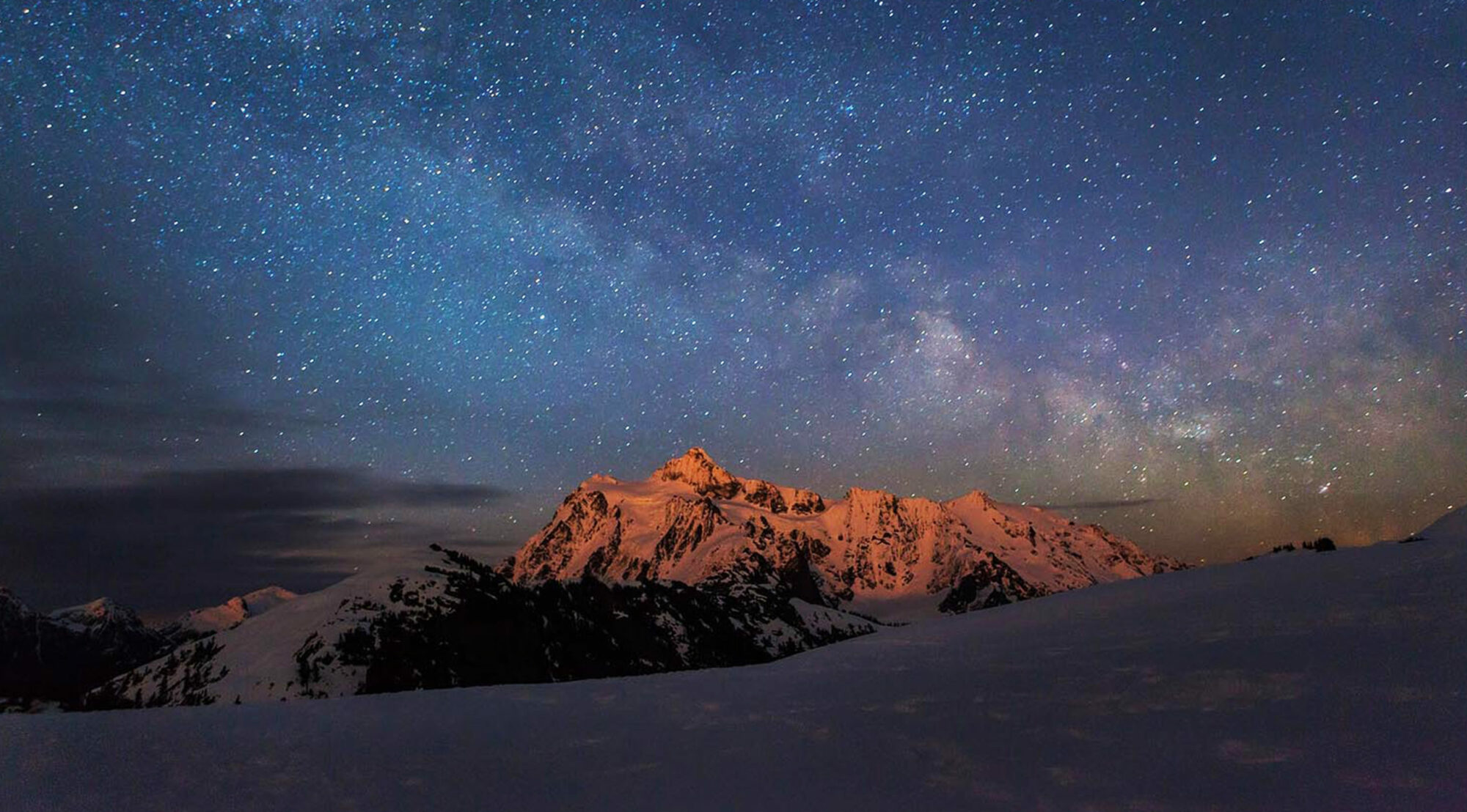 ski sous les étoiles